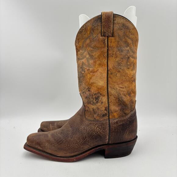 Tony Lama Jaws 7977 Cognac Rolo Leather Boots Men's 10D Western Workwear - Picture 5 of 14